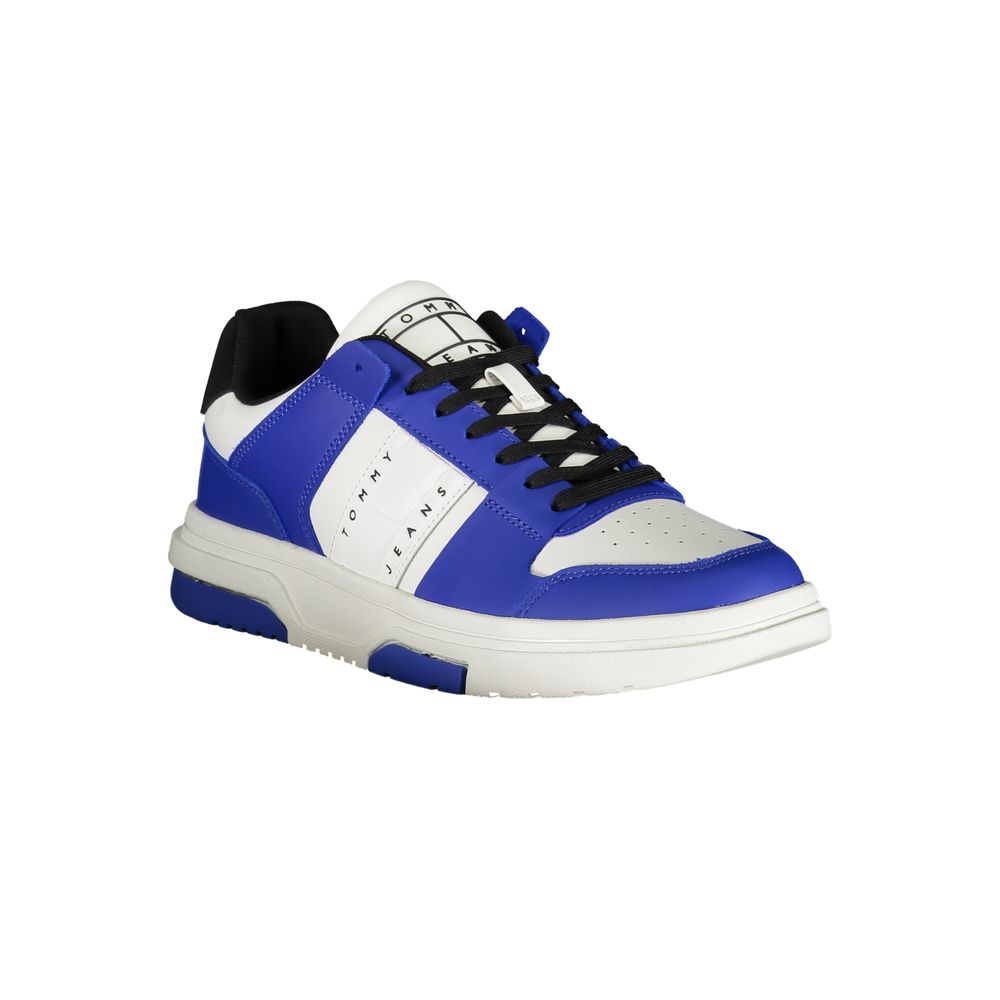 Tommy Hilfiger Blaue Polyethylen Herren Sneaker