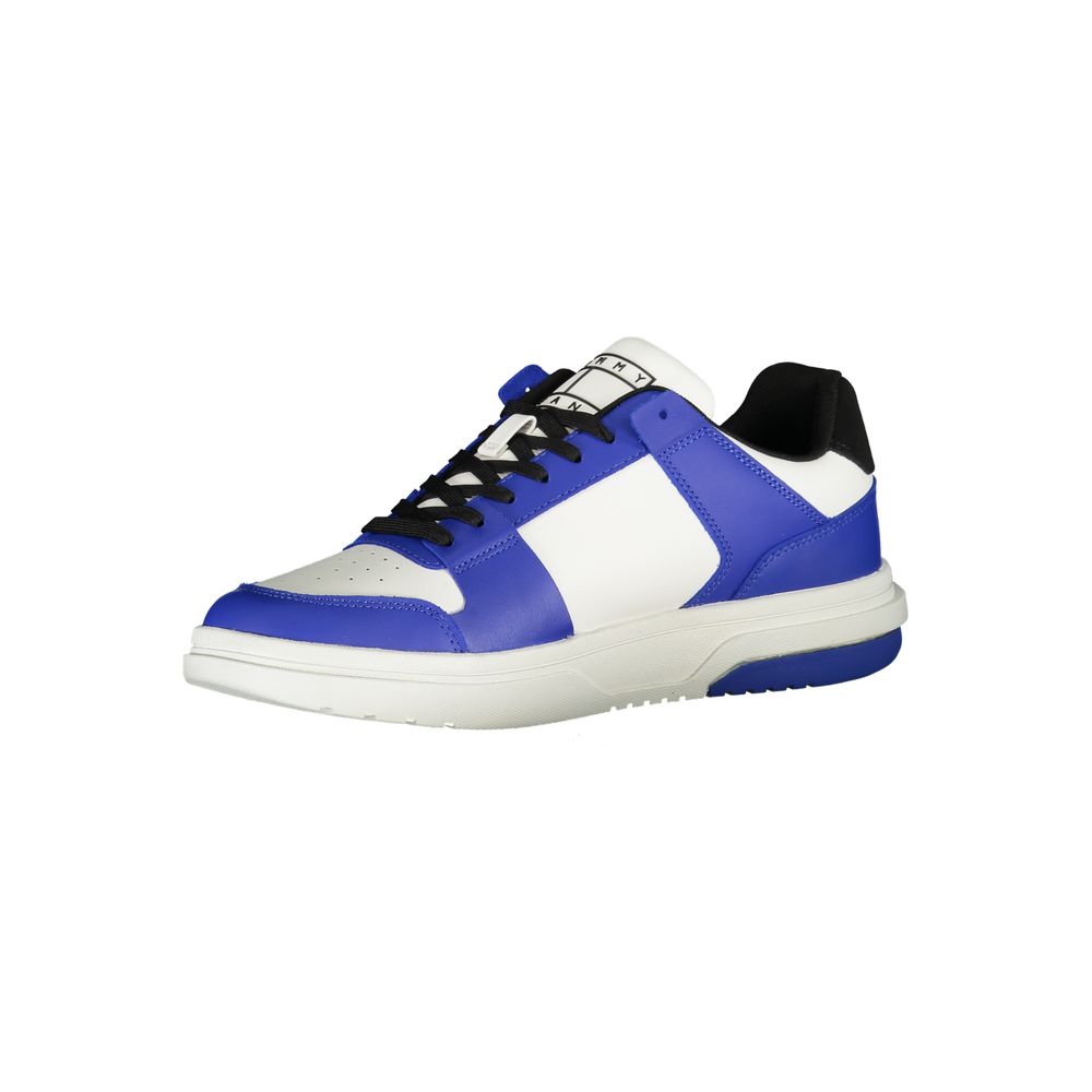 Tommy Hilfiger Blaue Polyethylen Herren Sneaker