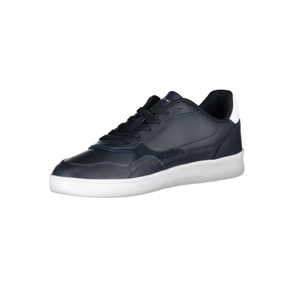 Tommy Hilfiger Blaue Polyethylen Herren Sneaker