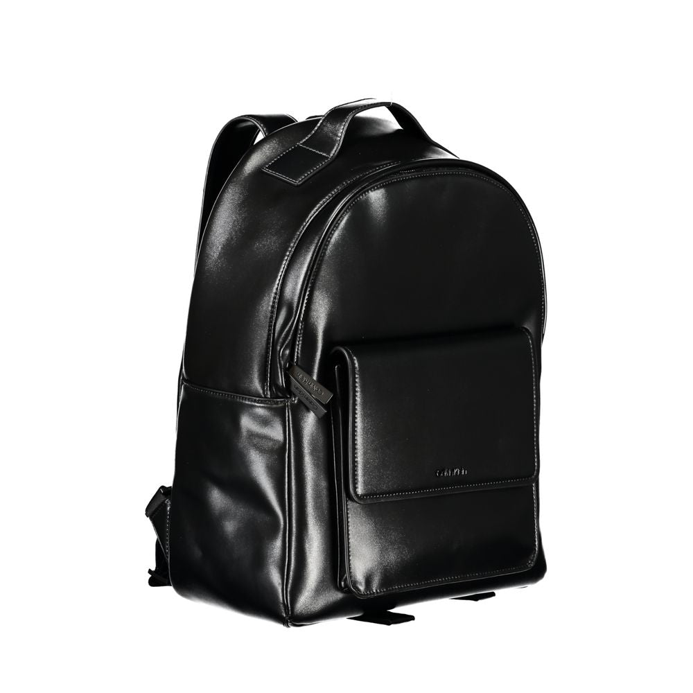 Calvin Klein Eleganter schwarzer Urban-Rucksack mit Laptop-Fach