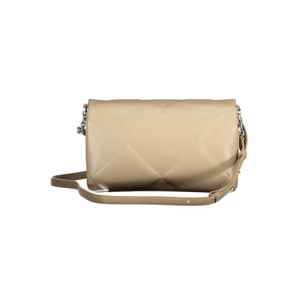 Calvin Klein Beige Polyester Handtasche