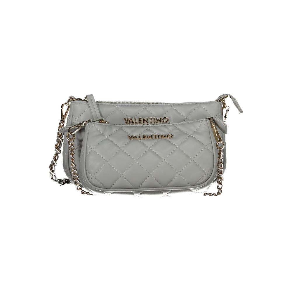 Valentino Bags Graue Polyethylen Frauen Handtasche