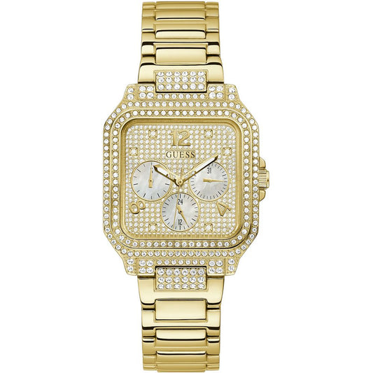 Guess Gold-Edelstahl-Uhr