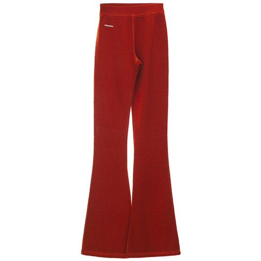 Dsquared² Red cotton jeans &amp; trousers