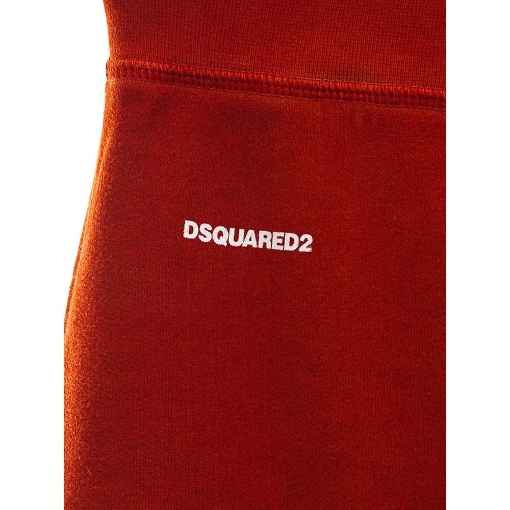 Dsquared² Red cotton jeans &amp; trousers