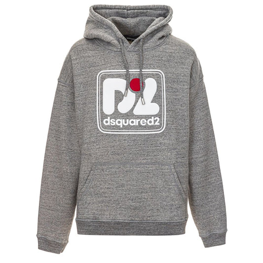 Dsquared² Grauer Baumwollpullover