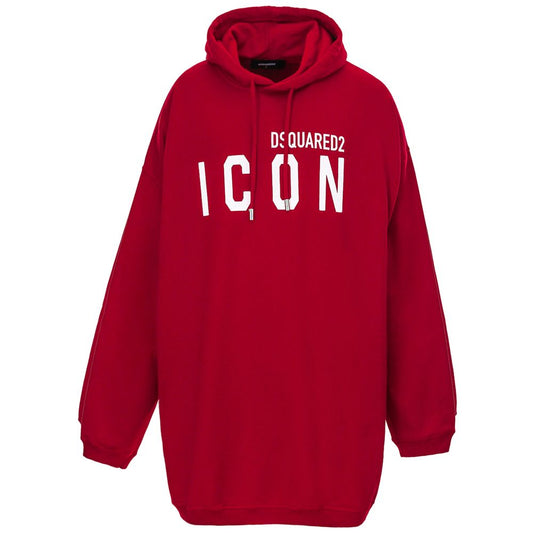 Dsquared² Roter Baumwollpullover