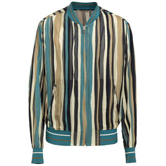 Dolce &amp; Gabbana Multicolor Viscose Jacket