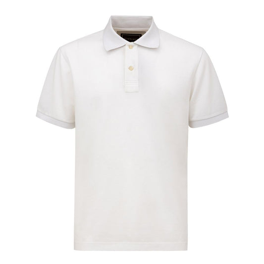 Canali White Cotton poolopaita