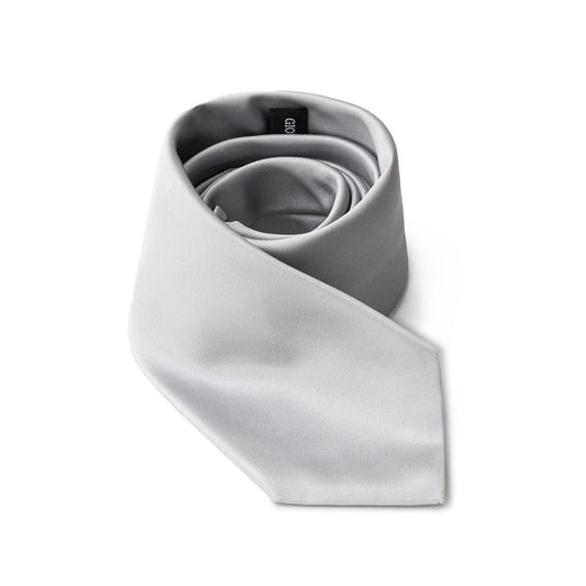 Giorgio Armani Silver Silk Ties &amp; Bows