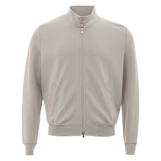 Gran Sasso beige cotton cardigan for men