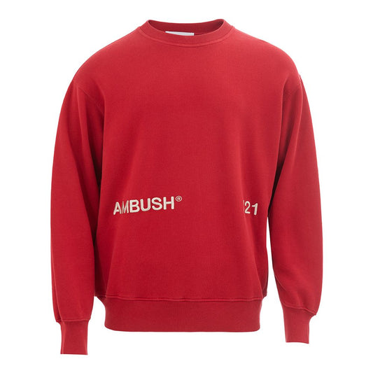 Ambush High-quality red cotton sweater