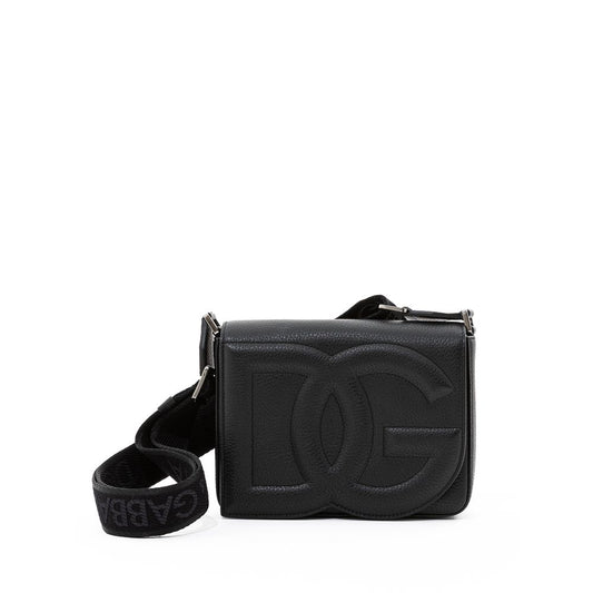 Dolce & Gabbana Schwarze Ledertasche