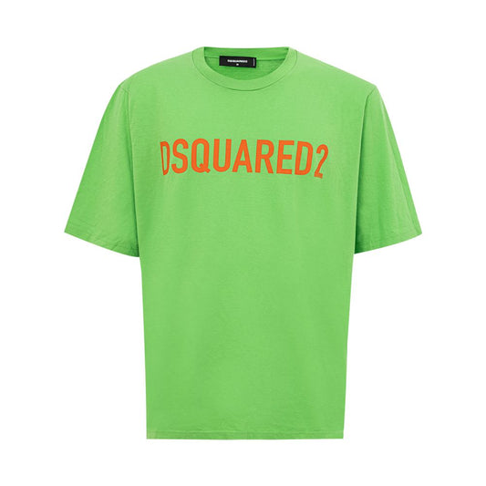 Dsquared² Electric Green Cotton Tee für Männer