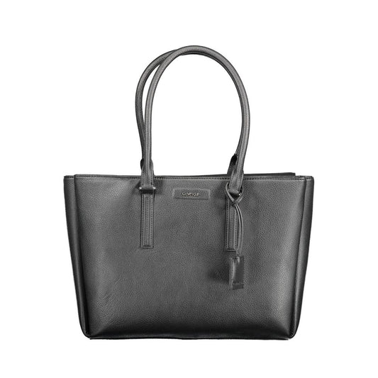 Calvin Klein Schwarz Polyethylen Frauen Handtasche