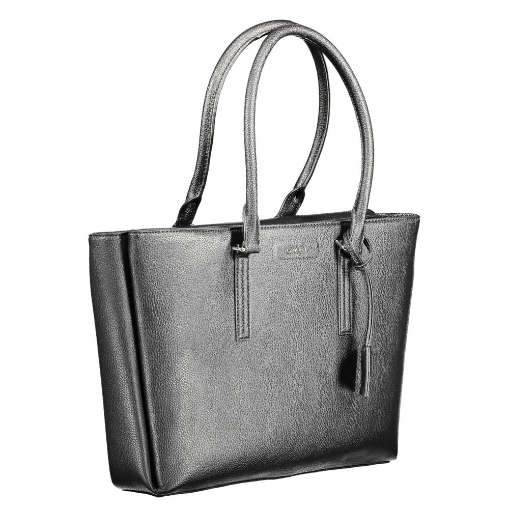 Calvin Klein Schwarz Polyethylen Frauen Handtasche