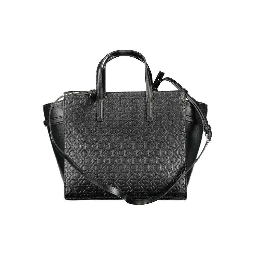 Calvin Klein Schwarz Polyester Frauen Handtasche