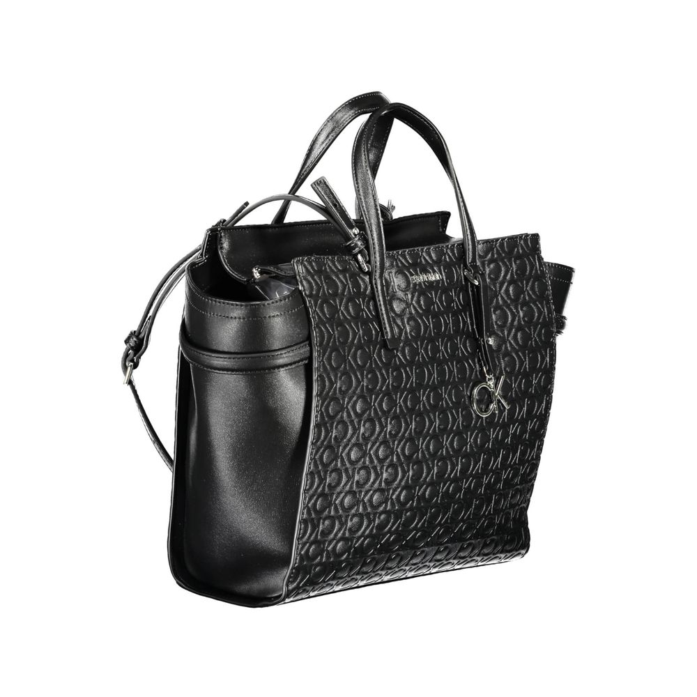 Calvin Klein Schwarz Polyester Frauen Handtasche