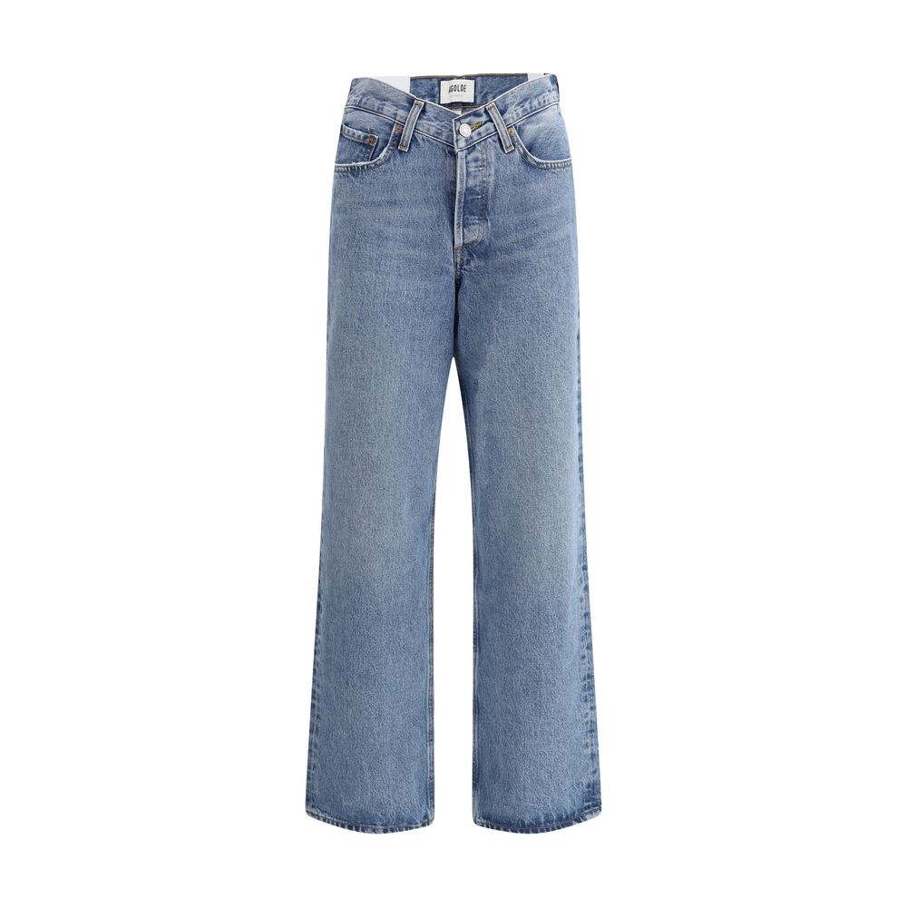 Agolde Baggy Jeans mit V-Taille