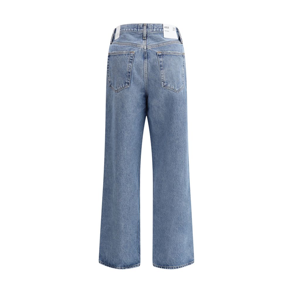 Agolde Baggy Jeans mit V-Taille