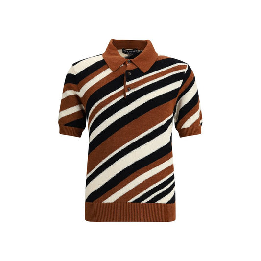 Dolce & Gabbana Gestreiftes Polohemd