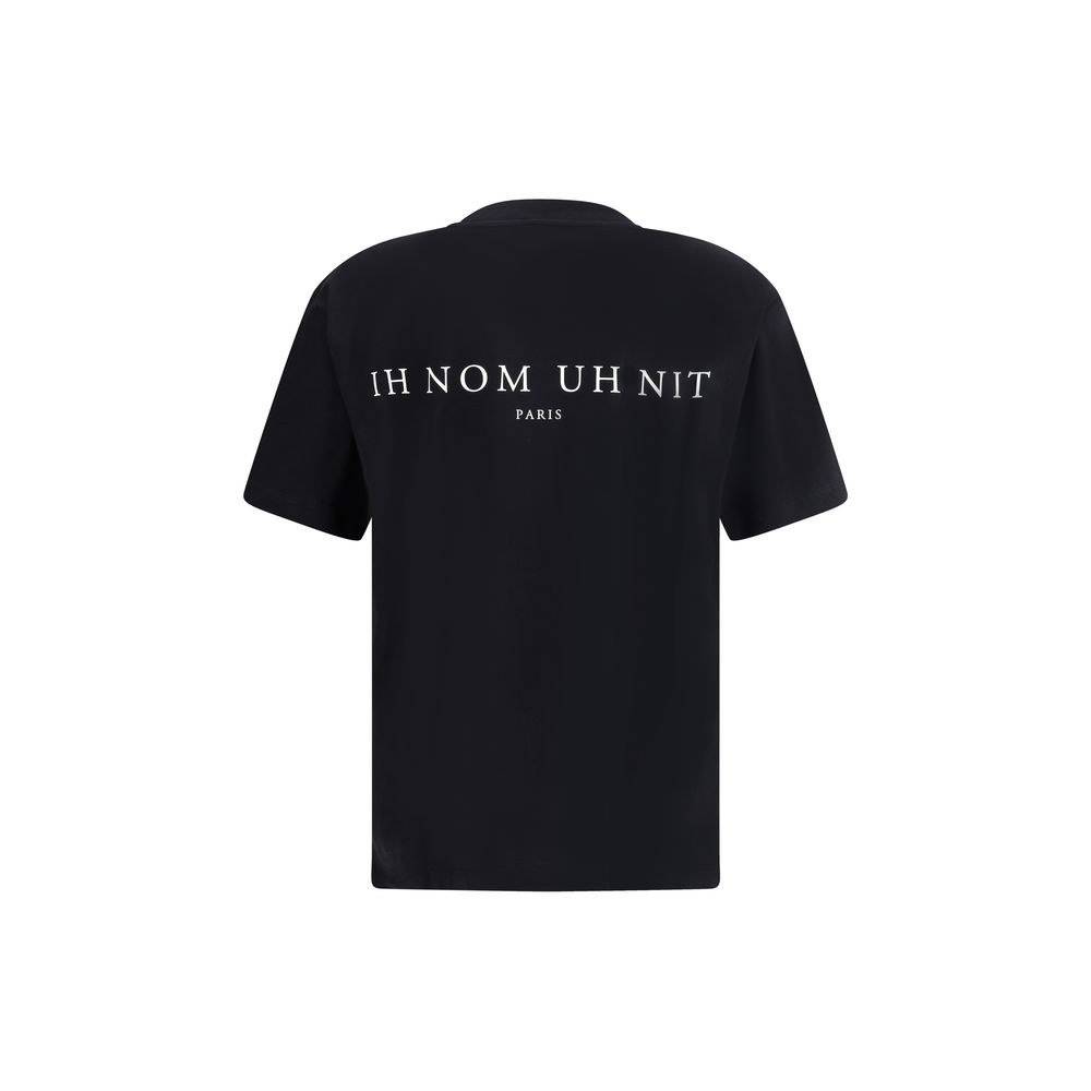 IH NOM UH NIT Zeitungsmaske T-Shirt