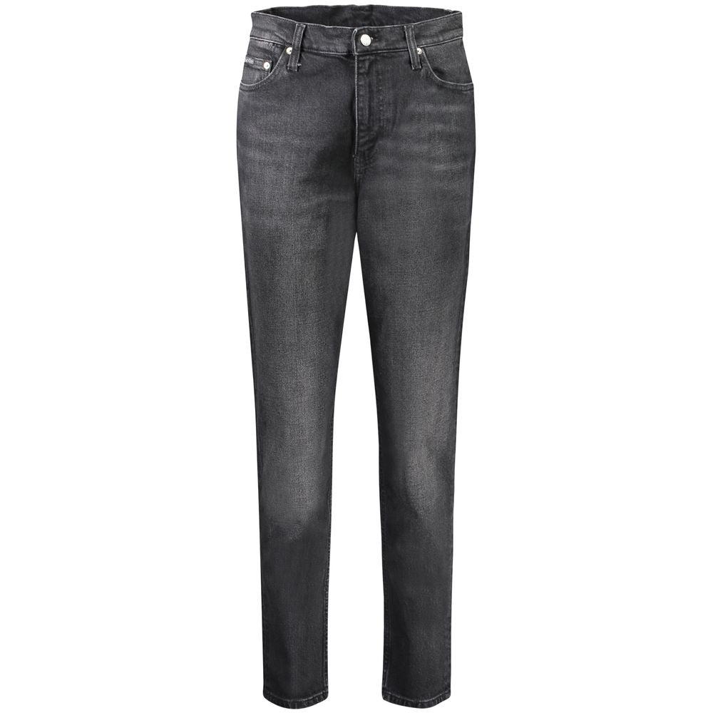 Calvin Klein Schwarz Baumwolle Frauen Jeans