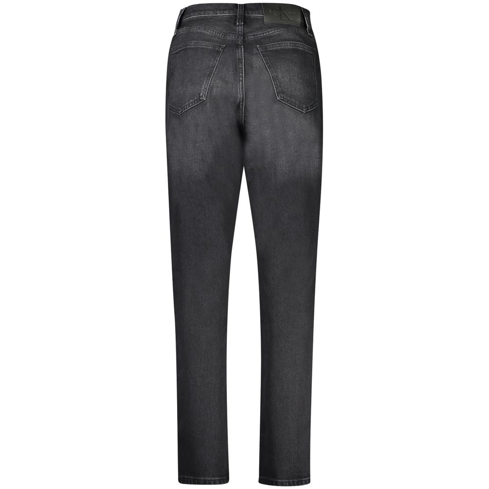 Calvin Klein Schwarz Baumwolle Frauen Jeans