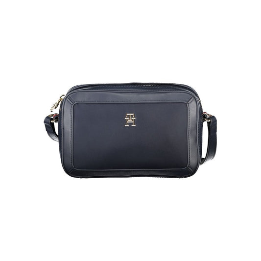 Tommy Hilfiger Blaue Polyester-Handtasche