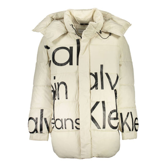 Calvin Klein Beige Polyester Männer Jacke