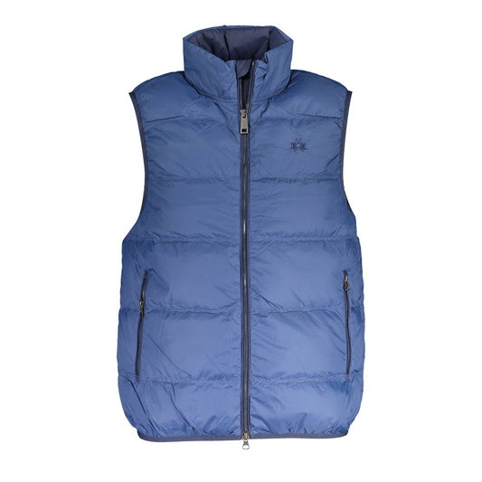 La Martina Blaue Polyamid Herren Jacke