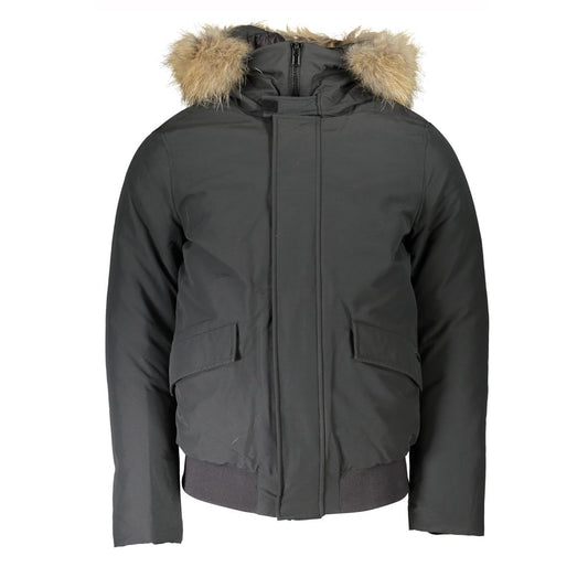 Woolrich Graue Baumwolljacke