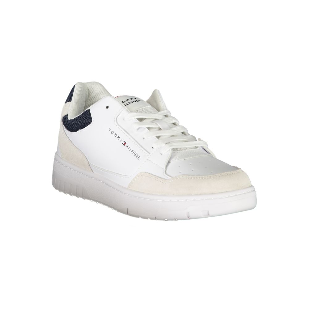 Tommy Hilfiger Weißes Leder Herren Sneaker