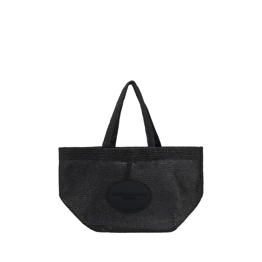 Alexander Wang Punch XL Raffia Umhängetasche