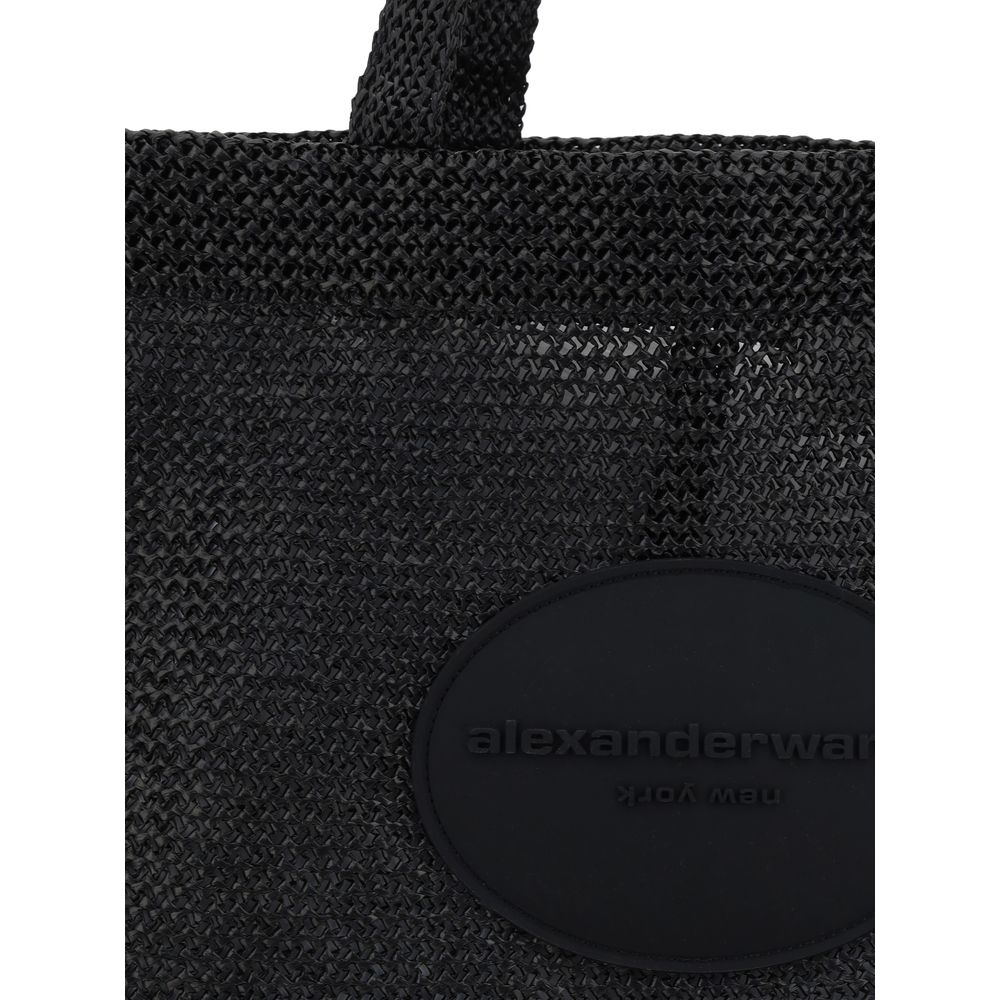 Alexander Wang Punch XL Raffia Umhängetasche