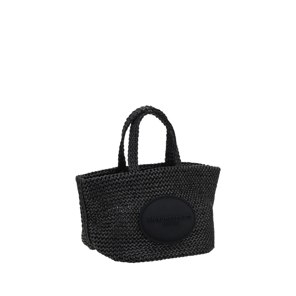 Alexander Wang Punch Small Raffia Handtasche