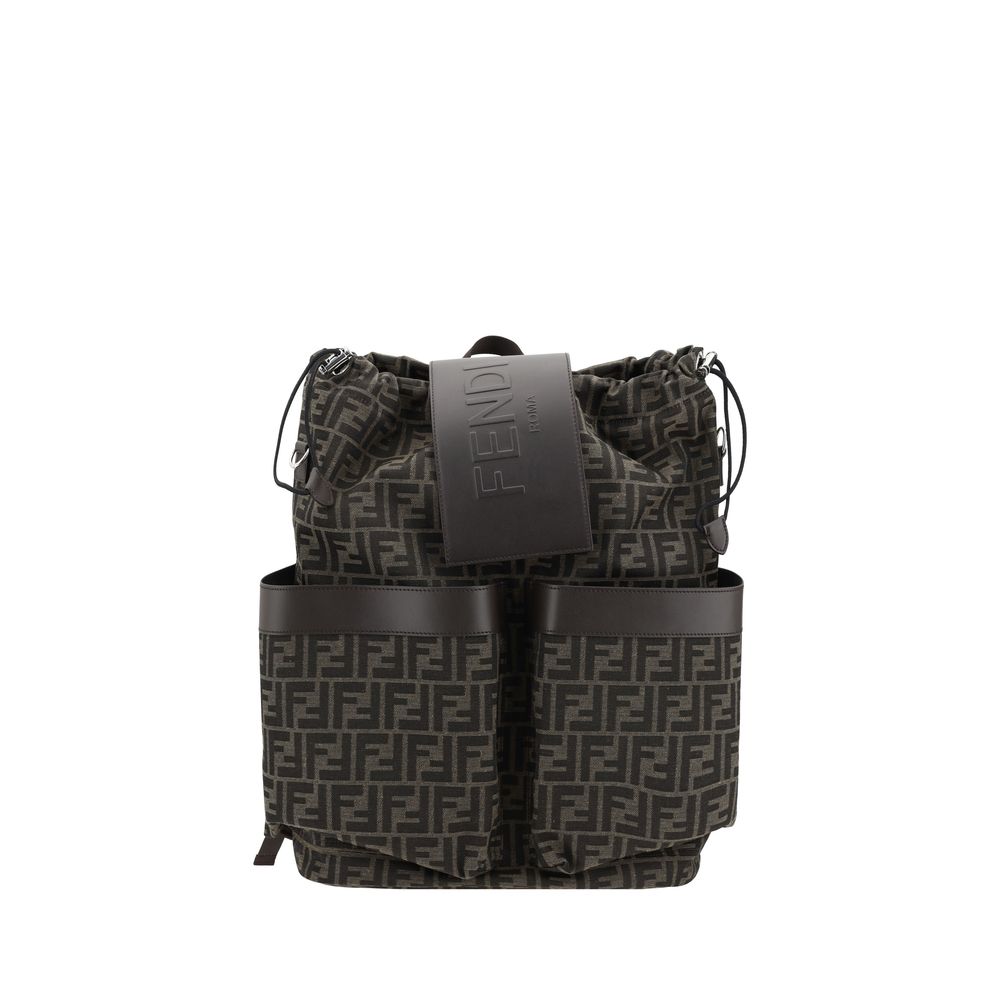 Fendi FF-Muster Rucksack