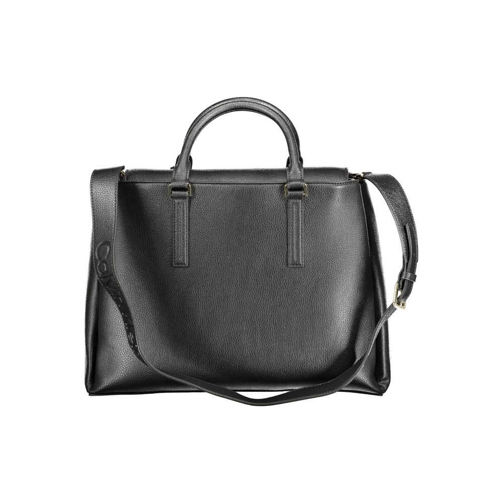 Calvin Klein Schwarz Polyester Frauen Handtasche