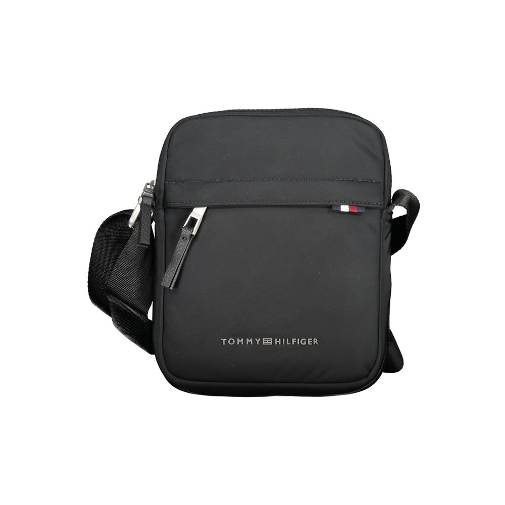 Tommy Hilfiger Schwarze Polyester-Umhängetasche