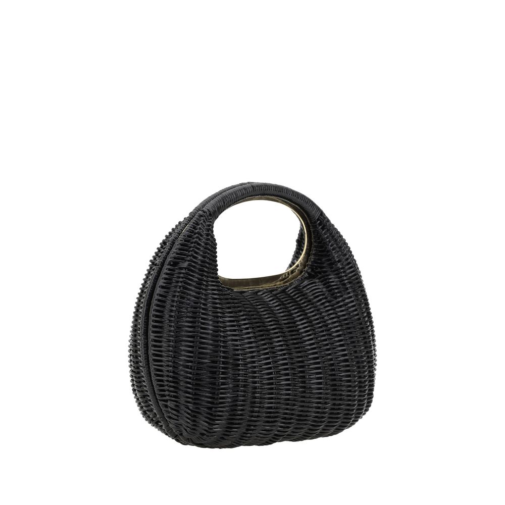 Sacai Rattan Handtasche