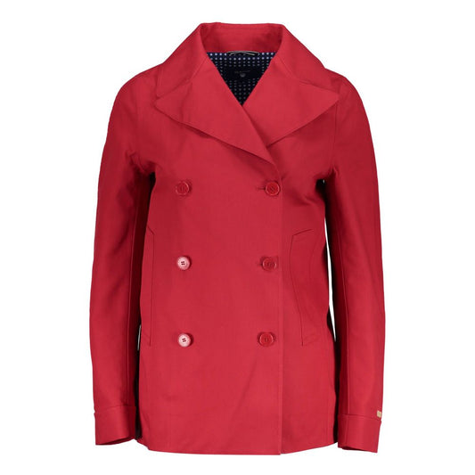 Gant Rote Baumwolle Frauen Jacke