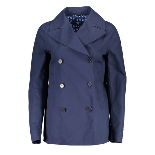 Gant Blaue Baumwolle Frauen Jacke