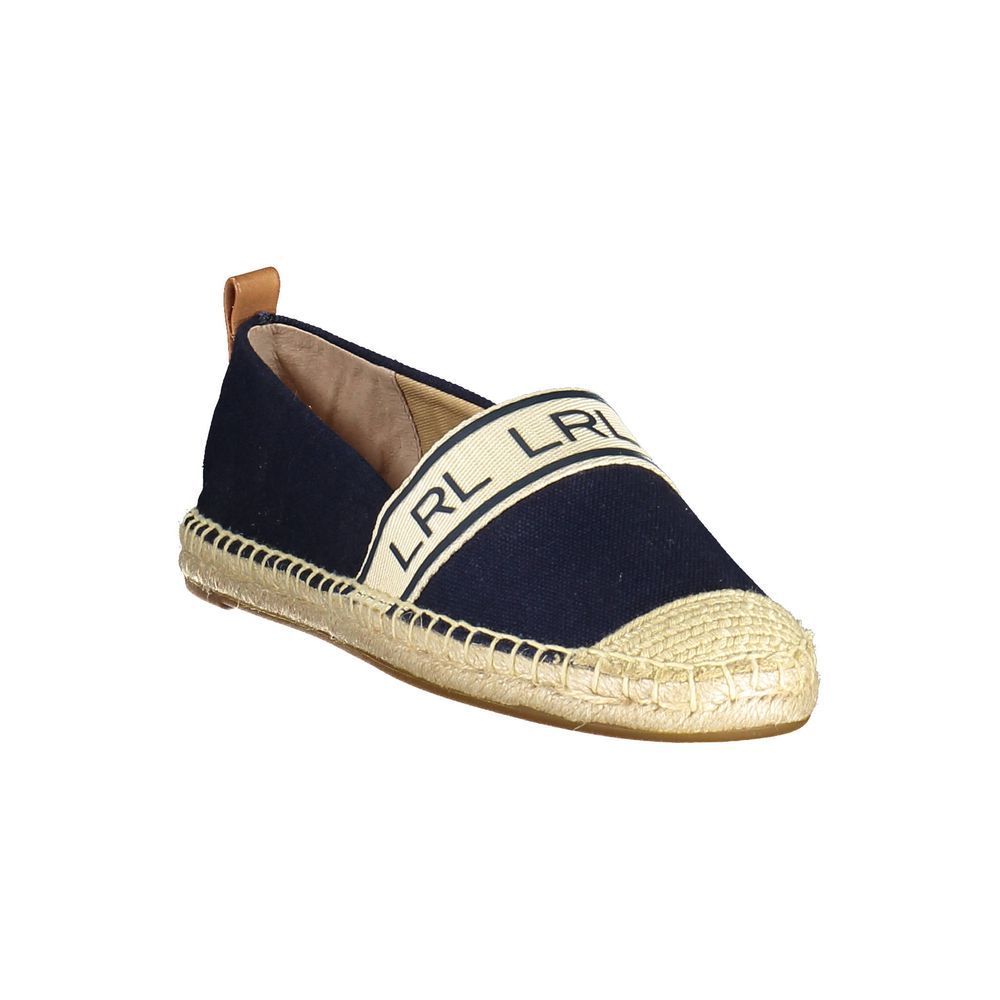 Ralph Lauren Blauer Polyester-Flachschuh