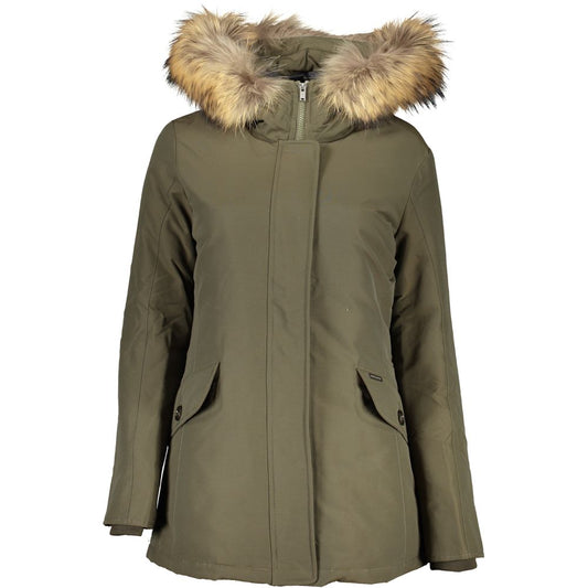 Woolrich Grüne Jacken & Mäntel aus Baumwolle