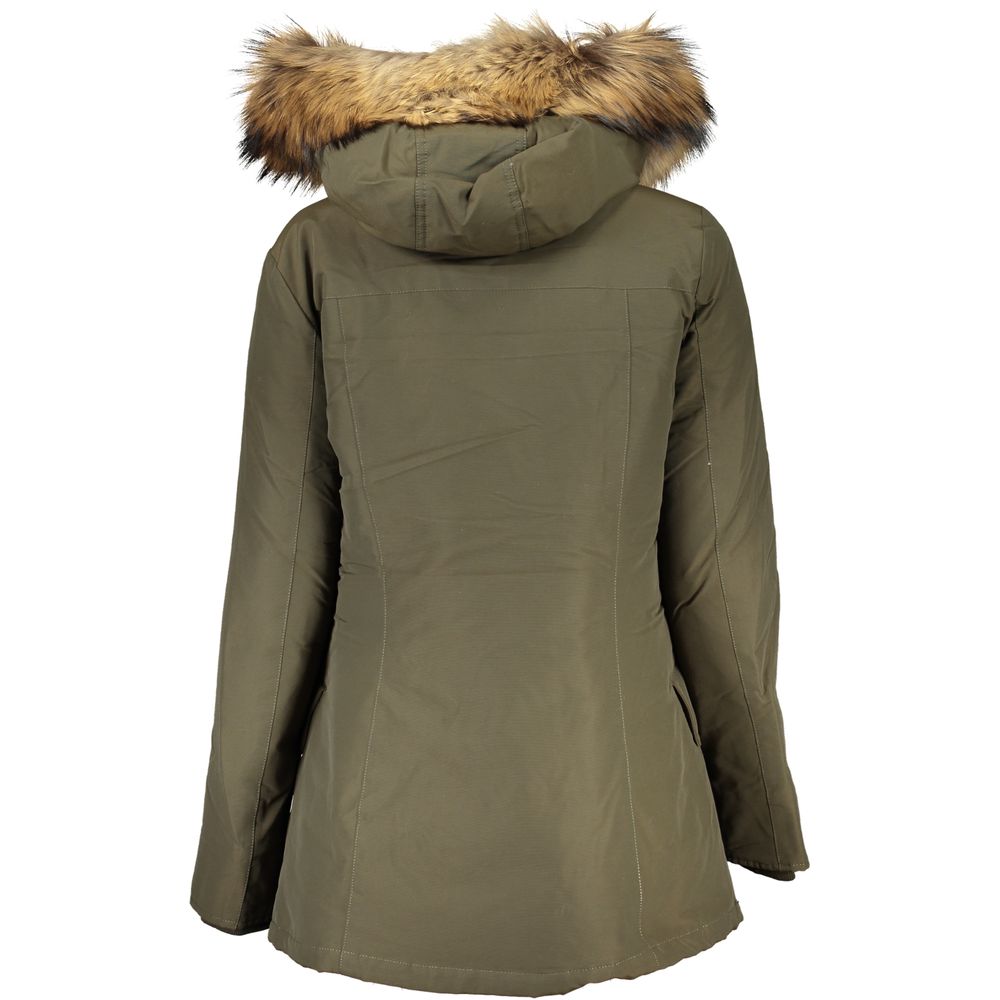 Woolrich Grüne Jacken & Mäntel aus Baumwolle