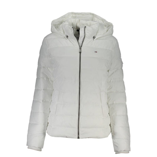 Tommy Hilfiger Weiße Polyester Damen Jacke