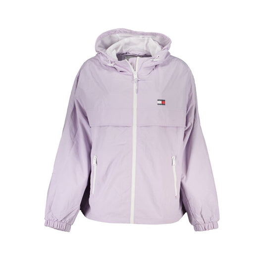 Tommy Hilfiger Lila Polyamid Jacken & Mantel