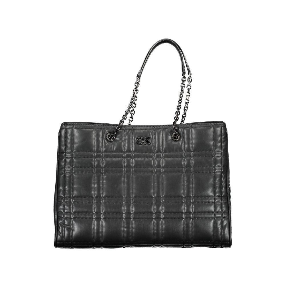 Calvin Klein Schwarz Polyester Frauen Handtasche