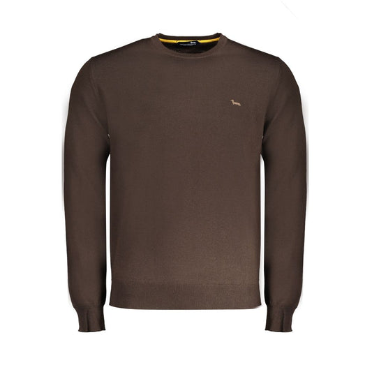 Harmont & Blaine Brauner Wollpullover