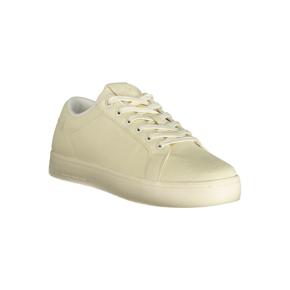 Calvin Klein Weiß Polyester Männer Sneaker